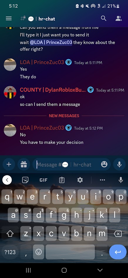 A portion discussion held in CSR's HR Chat channel on June 3, 2023. Retrieved 3/30/2025.